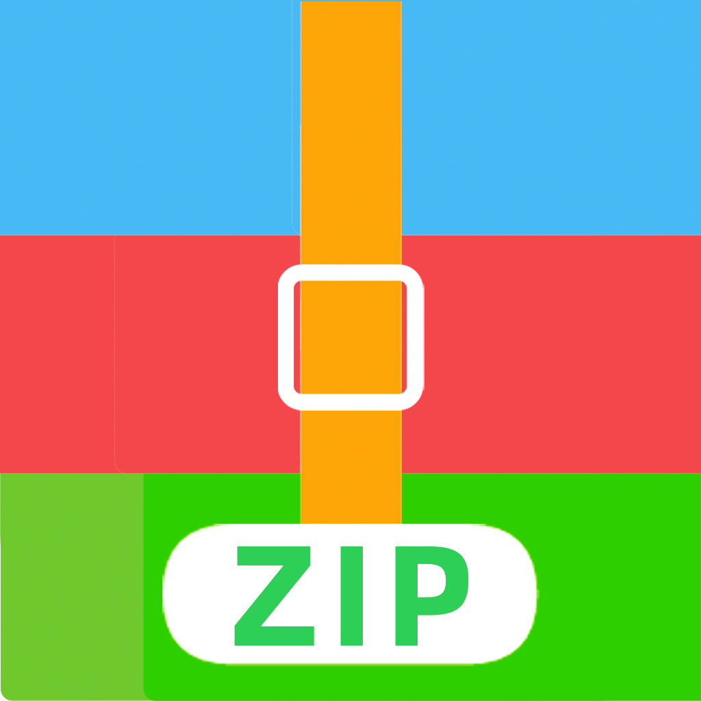 解压专家 App 图标，支持 ZIP RAR 7Z 解压